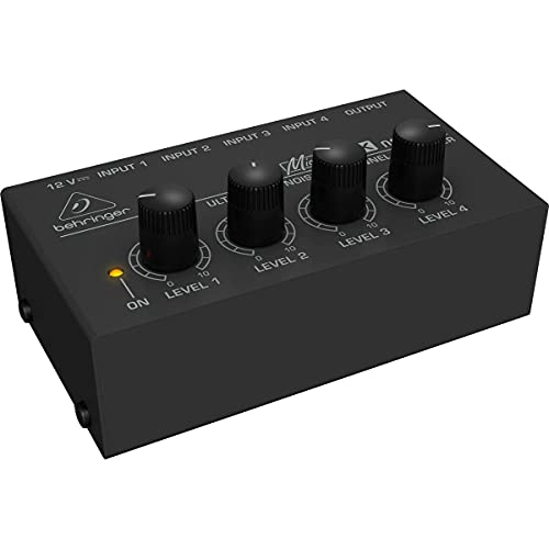 Behringer MICROMIX MX400 Mezclador de línea de 4...