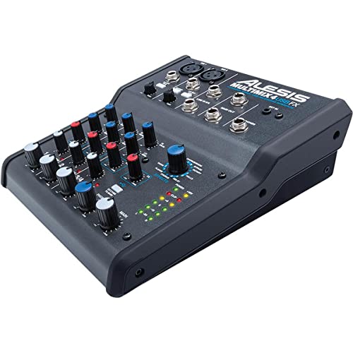 Alesis MultiMix 4 USB FX - Mezclador de audio...