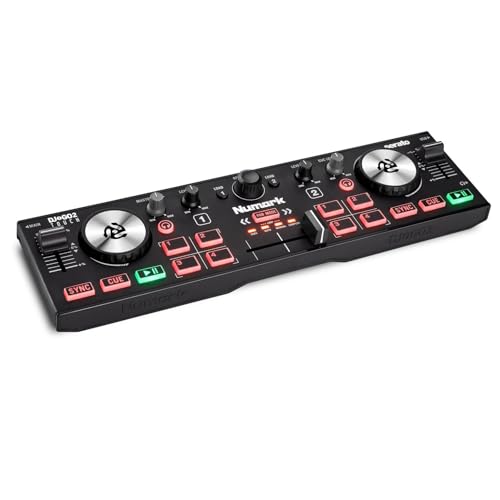 Numark DJ2GO2 Touch - Mini controlador DJ para...