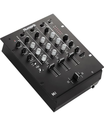 Numark M4 - Mezclador de DJ de 3 canales para...