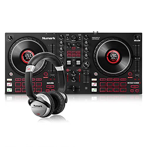 Numark Mixtrack Platinum FX + HF125 –...