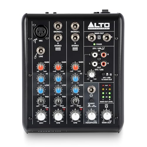 Alto TrueMix 500 - mezclador de audio 5', entrada...