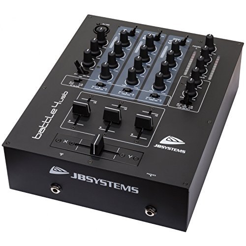 JB Systems battle4.de USB de 4.canales DJ Mixer...