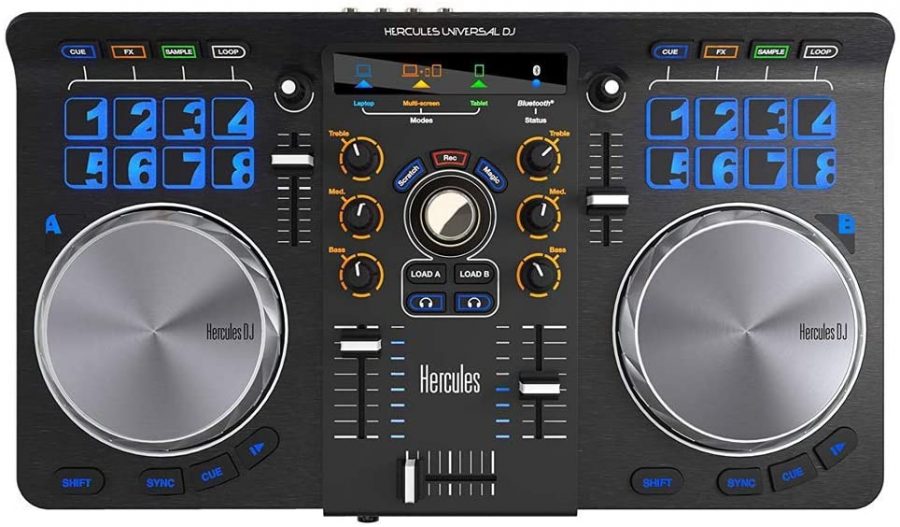 mesa de mezclas hercules universal dj