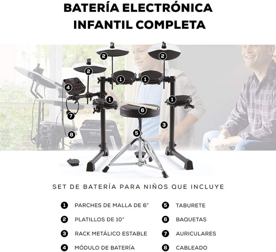 Alesis-Debut-Kit-infantil-completa