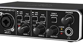 behringer audio interface UMC202HD