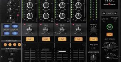mesa mezclas pioneer 4 canales