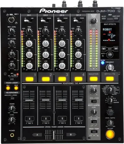 Mesa de mezcla DJ Profesional 2 canales (Efecto DSP) > video y audio > mesa  dj