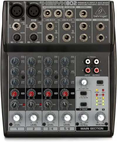 behringer 802 mixer