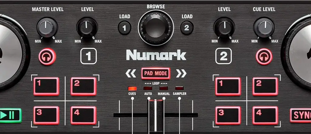 mesa dj go2 numark