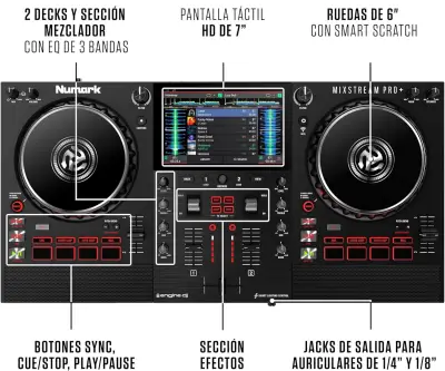 numark mixstream pro+