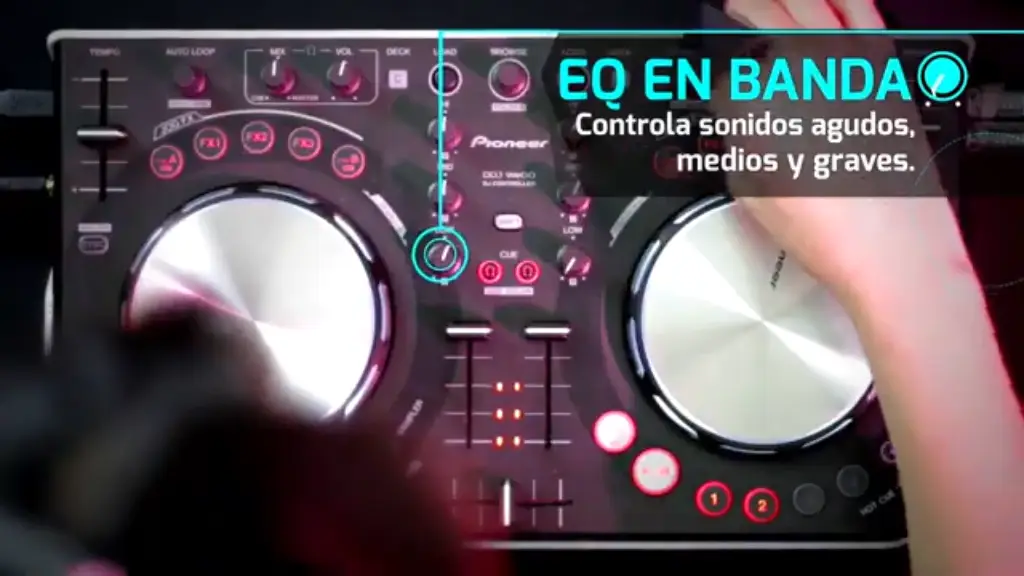 eq en banda controlador pioneer ddj wego k