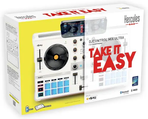 hercules dj control mix ultra packaging